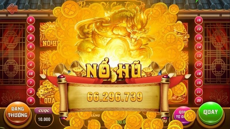 Đặt cược và quay thưởng để chinh phục tiền thưởng lớn